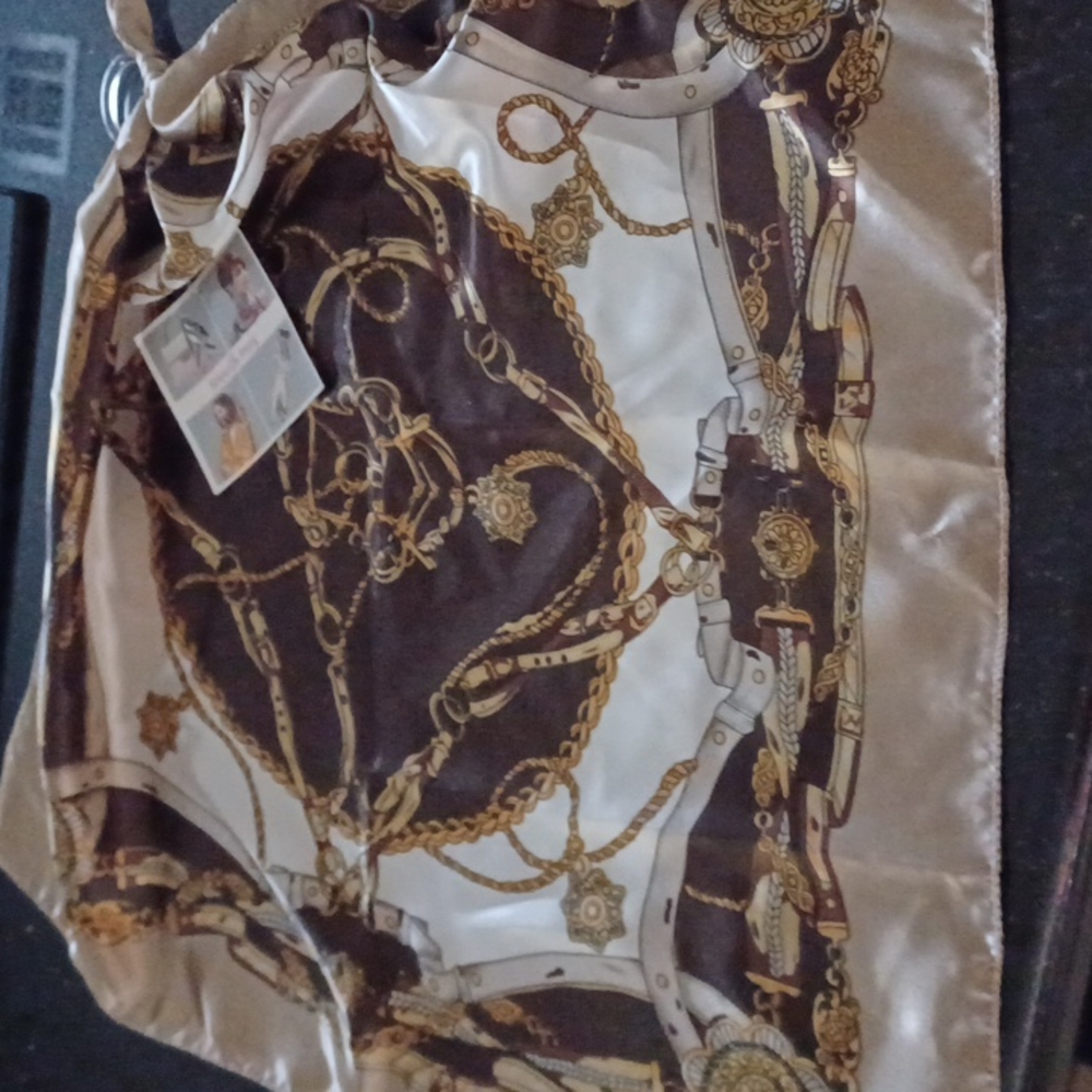 Kenneth Jones Equestrian Scarf NWT